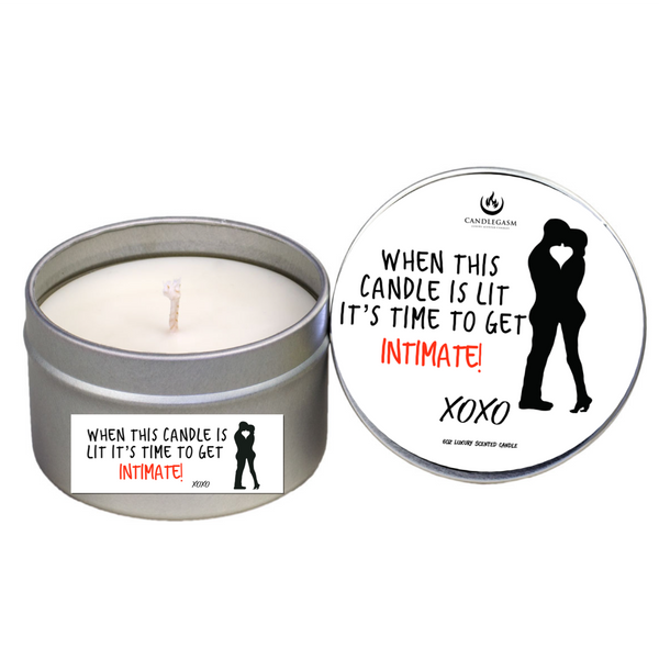 Couple's "Special Message" Candle