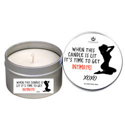 Woman "Special Message" Candle
